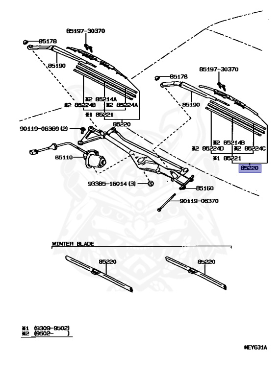 Toyota - Crown - GS130G - 1991 - SUPER DELUXE - WAGON - Manual - 1GFE