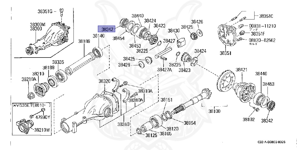 メダリスト1-12 38342-N3100 - Nissan - Side Oil Seal - Nengun Performance