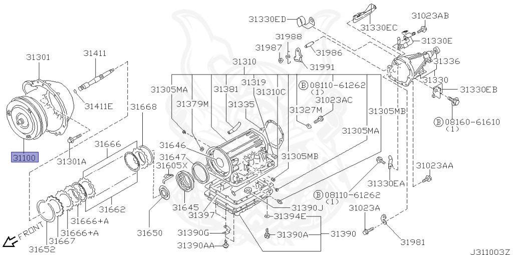 Nissan - Stagea - WC34 - 2001 - RS-V - WAGON(W) - 2 WHEEL DRIVE(2WD) - AUTOMATIC TRANSMISSION(AT) - RB25DET