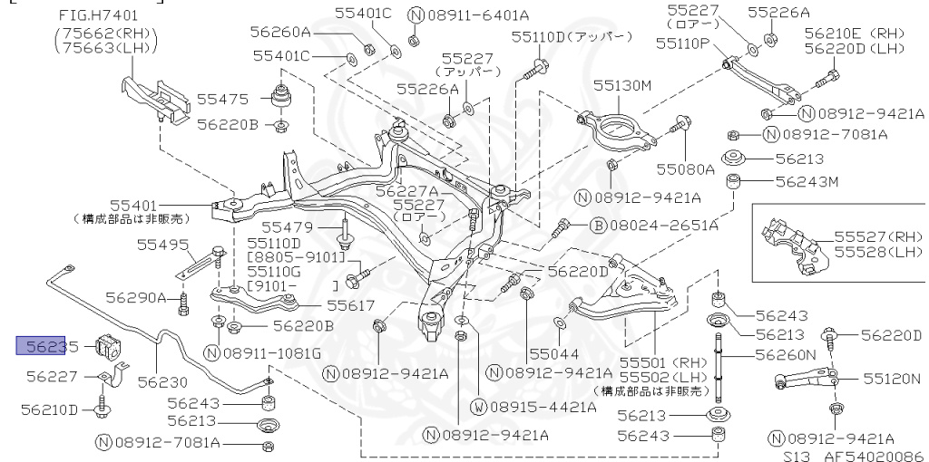Nissan - Silvia - S13 - 1989 - K'S - HARDTOP(K) - MANUAL TRANSMISSION(MT) - CA18DT