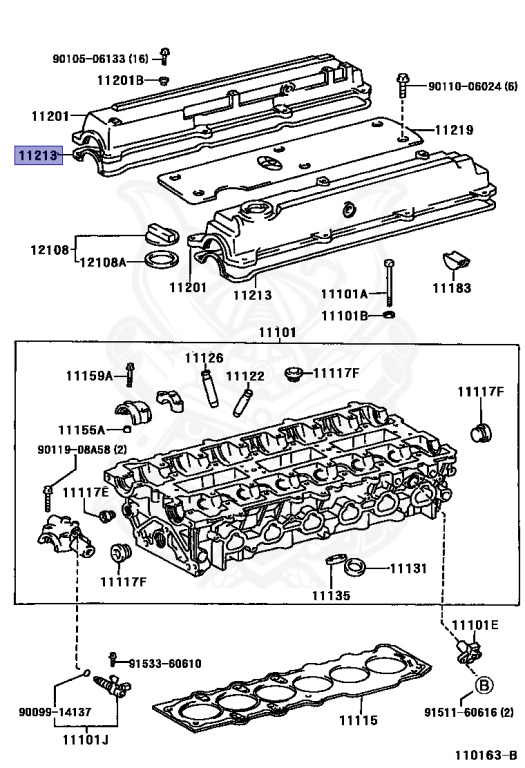 11214-88410 - Toyota - Gasket, Cylinder Head Cover - Nengun