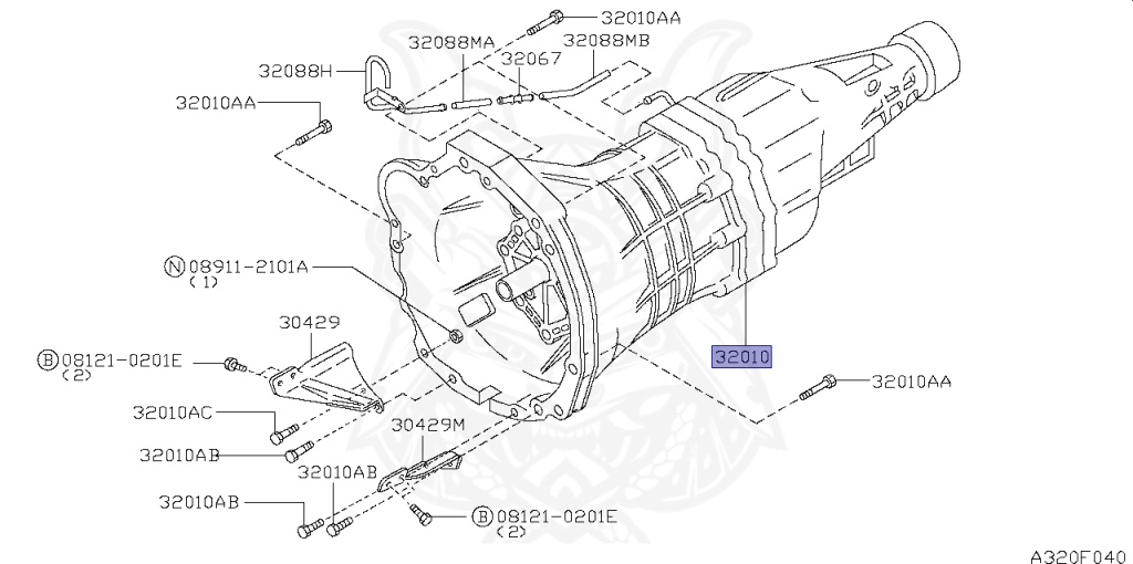 32010-21U00 - Nissan - Manual Transmission - Nengun Performance