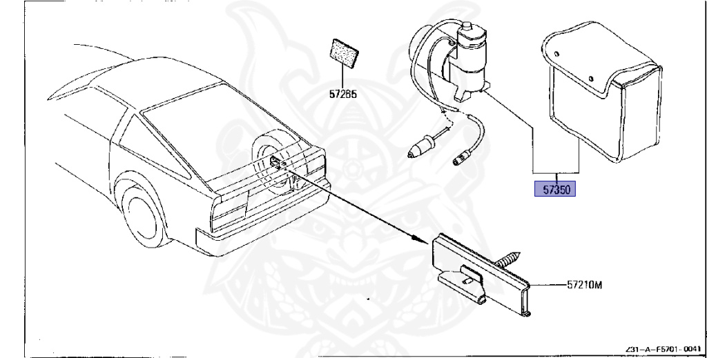 Nissan - Fairlady Z - Z31 - 1987 - ZR1 - MANUAL TRANSMISSION(MT) - Hyojiun Roof (Z#) - RB20DT
