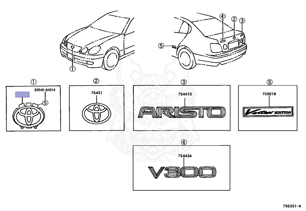 Toyota - Aristo V300 - JZS161 - 2000 - Automatic - 2JZGTE