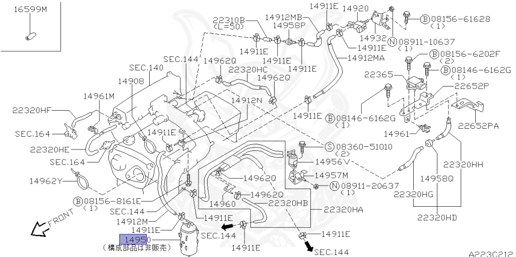 Nissan - Skyline - R34 25GTT - ER34 - 2000 - 25GT TURBO - 4 DOOR SEDAN(4S) - MANUAL TRANS 5-SPEED(MT.F5) - Hi-Cas 2-Link (HI.2WD) - RB25DET