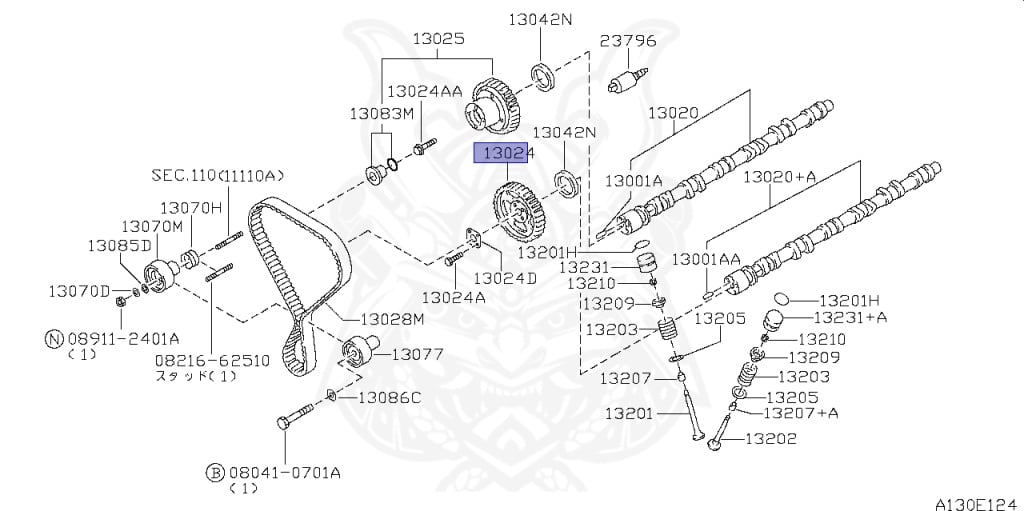 Nissan - Stagea - WC34 - 1998 - 25RS - WAGON(W) - 2 WHEEL DRIVE(2WD) - AUTOMATIC TRANSMISSION(AT) - RB25DE