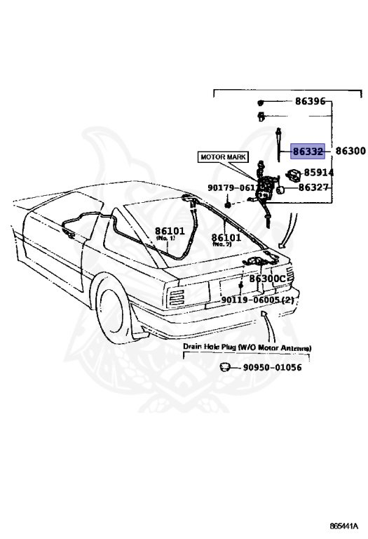 Toyota - Supra A70 MKIII - MA70 - 1989 - GT TURBO TYPE - LIFTBACK (AERO TOP) - Manual - 7MGTEU