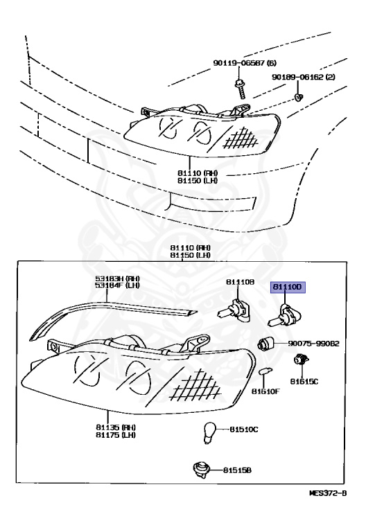 Toyota - Windom - VCV10 - 1991 - Automatic - 3VZFE