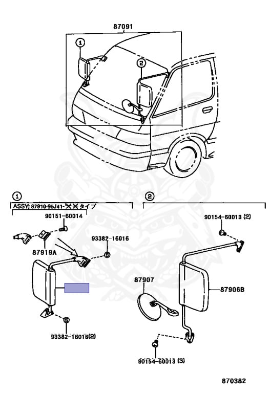 Toyota - Hiace - LH119V - 1996 - CUSTOM DELUX TYPE - 4-DOOR - Automatic - 3L