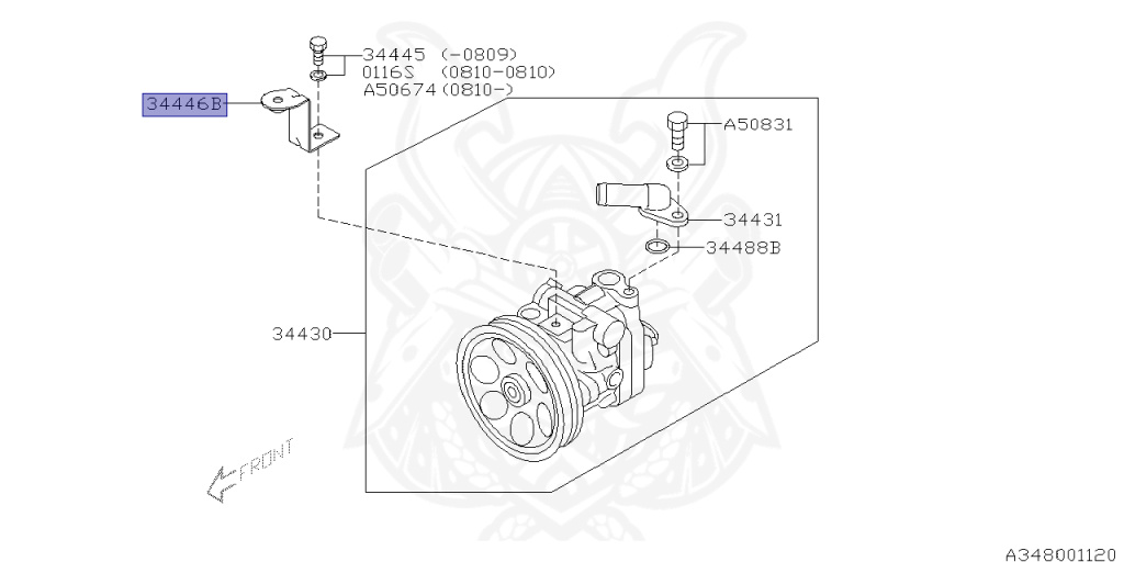 Subaru - Impreza WRX STI - GVB - Jan-2010 - Dec-2012 - S206 - Sedan - 4W - 6-speed manual transmission - Right hand - EJ207
