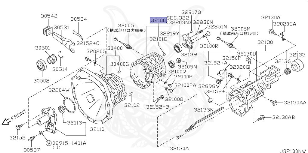 Nissan - Silvia - S15 - 1999 - SPEC R - HARDTOP(K) - AUTOMATIC-FLOOR SHIFT(AT.F4) - TWO WHEELS STEERING(2WS) - SR20DET