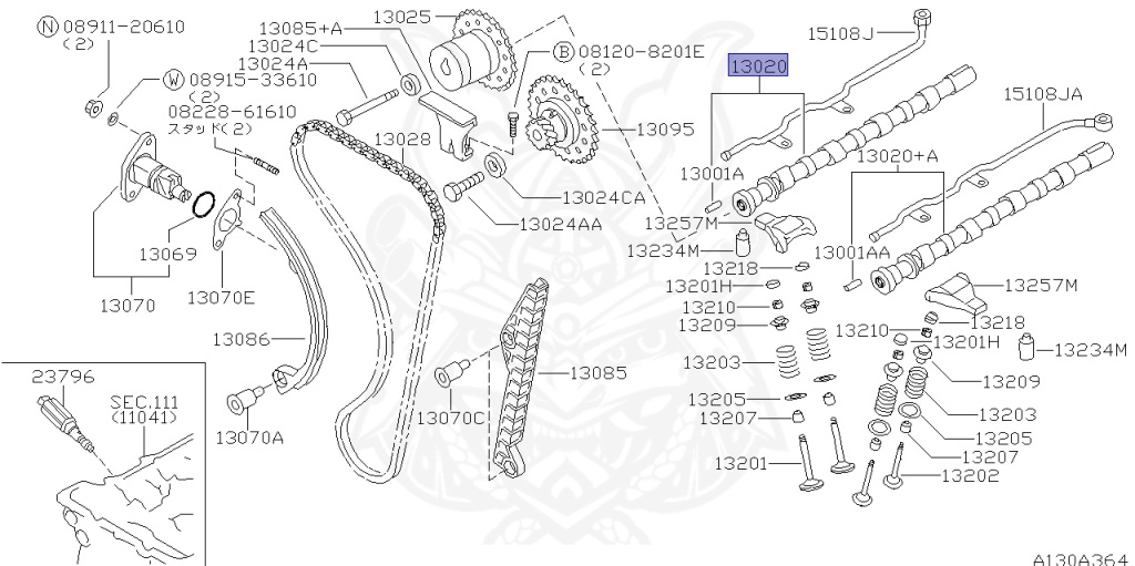 Nissan - Silvia - S15 - 2002 - SPEC R - HARDTOP(K) - AUTOMATIC-FLOOR SHIFT(AT.F4) - TWO WHEELS STEERING(2WS) - SR20DET