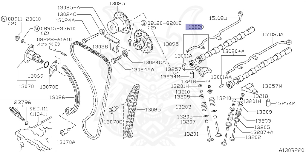 Nissan - Silvia - S14 - 1995 - KS - HARDTOP(K) - MANUAL TRANSMISSION(MT) - TWO WHEELS STEERING(2WS) - SR20DET