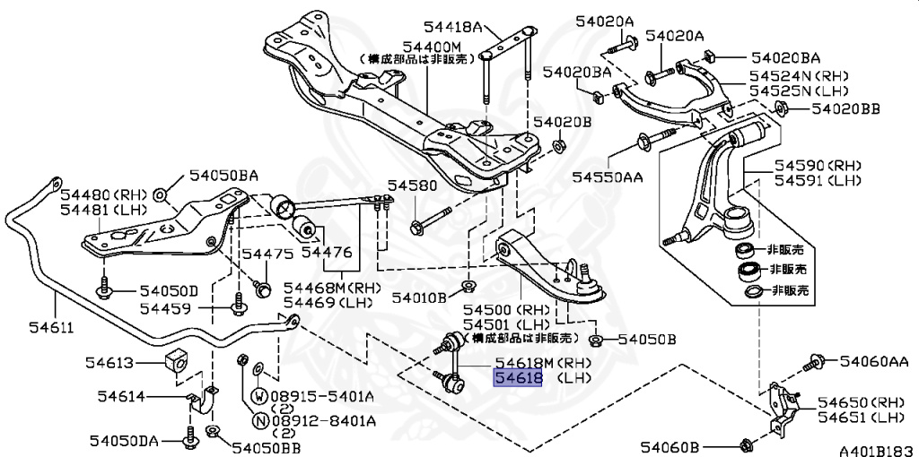 Nissan - Skyline - R34 25GTT - ER34 - 1998 - 25GT TURBO - 2-door hardtop (2K) - AUTOMATIC-FLOOR SHIFT(AT.F4) - Hi-Cas 2-Link (HI.2WD) - RB25DET
