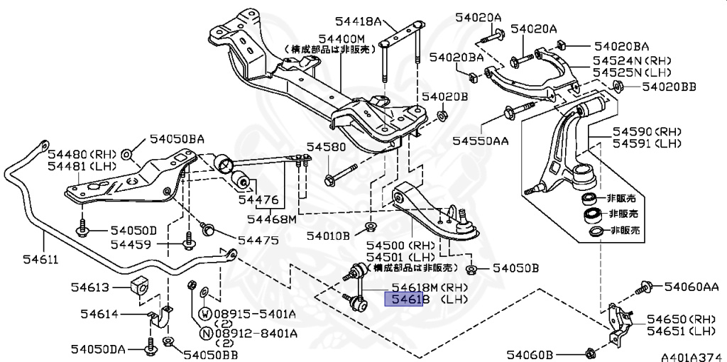 Nissan - Skyline - R34 GT - HR34 - 1999 - 20GT - 4 DOOR SEDAN(4S) - AUTOMATIC-FLOOR SHIFT(AT.F4) - High cast, 2-link (IRS.2WD) - RB20DE