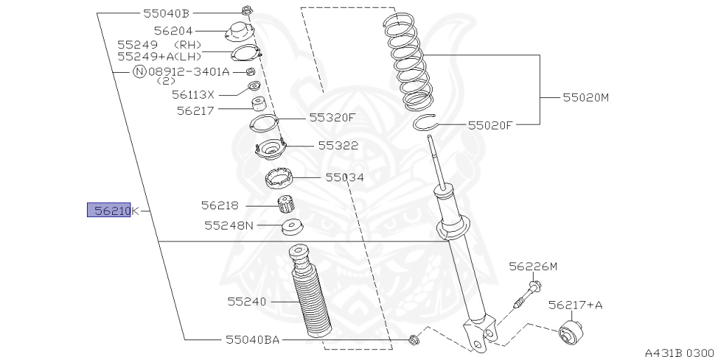 Nissan - Skyline - R34 25GTT - ER34 - 2000 - 25GT TURBO - 4 DOOR SEDAN(4S) - AUTOMATIC-FLOOR SHIFT(AT.F4) - Hi-Cas 2-Link (HI.2WD) - RB25DET