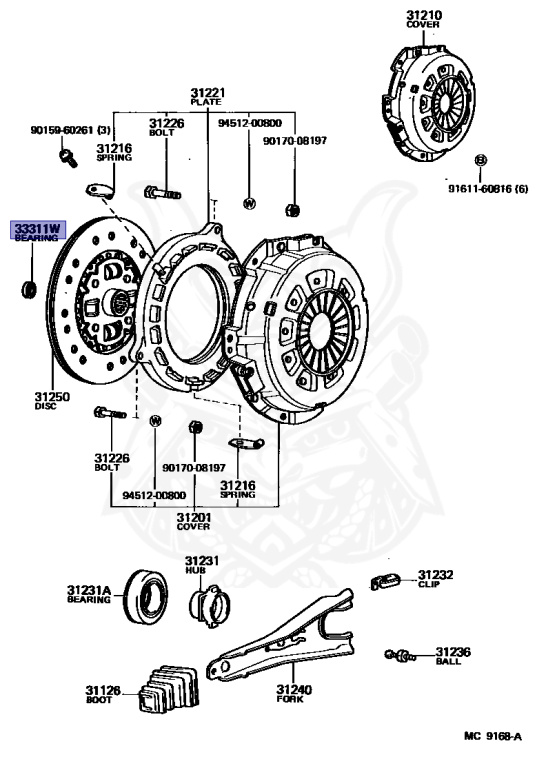 90363-12004 - Toyota - Clutch Pilot Bearing - Nengun Performance