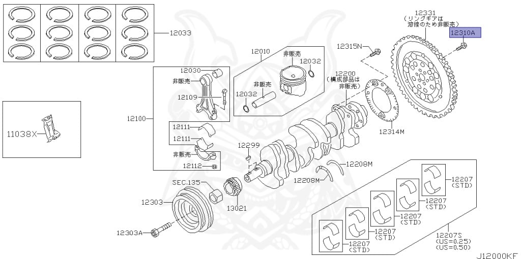 Nissan - Primera - P12 - 2003 - 20V - SEDAN(S) - 2 WHEEL DRIVE(2WD) - MANUAL TRANSMISSION(MT) - SR20VE