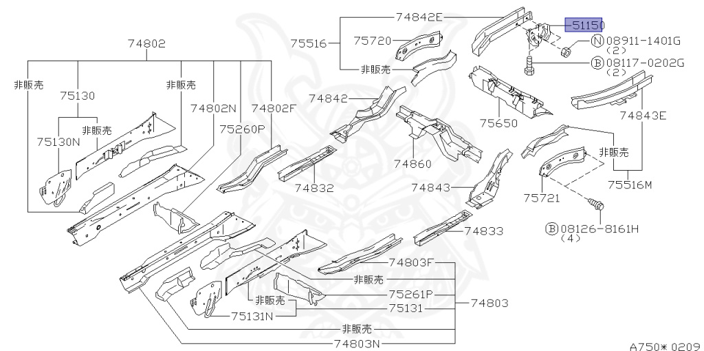 Nissan - Silvia - S15 - 2002 - SPEC R - HARDTOP(K) - MANUAL MISSION 6-SPEED(MT.F6) - TWO WHEELS STEERING(2WS) - SR20DET