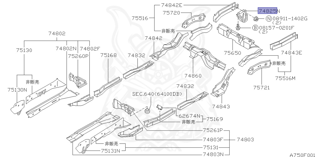 Nissan - Skyline GT-R - BNR34 - 1999 - GTR TYPE - 2-door hardtop (2K) - MANUAL MISSION 6-SPEED(MT.F6) - HI-4WD (High-Casting System) - RB26DETT