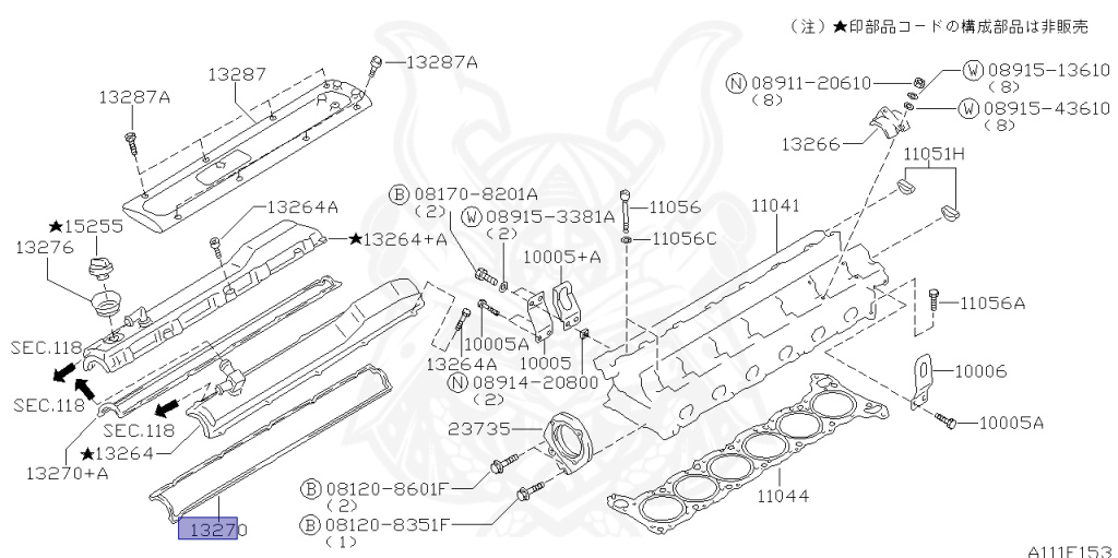 Nissan - Stagea - WC34 - 1999 - 25X - WAGON(W) - 2 WHEEL DRIVE(2WD) - AUTOMATIC TRANSMISSION(AT) - RB25DE