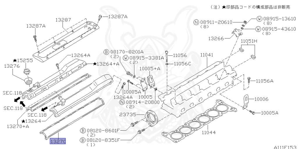 Nissan - Stagea - WC34 - 2000 - 25RS - WAGON(W) - 2 WHEEL DRIVE(2WD) - AUTOMATIC TRANSMISSION(AT) - RB25DE