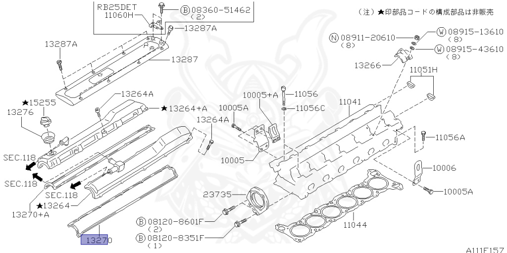 Nissan - Skyline - R34 GT - HR34 - 1998 - 20GT - 2 door hard top (2K) - AUTOMATIC-FLOOR SHIFT(AT.F4) - High cast, 2-link (IRS.2WD) - RB20DE