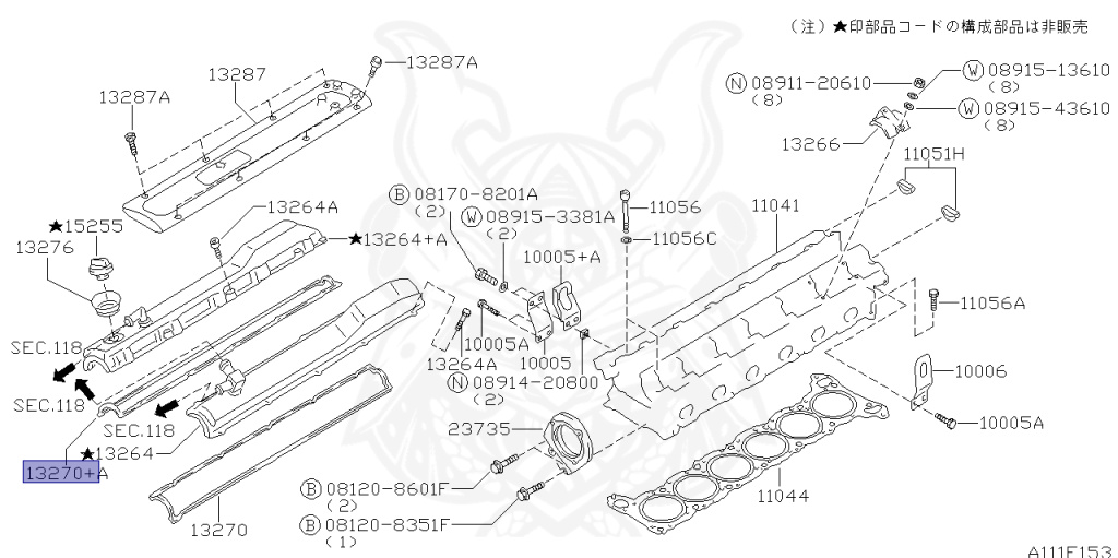 Nissan - Stagea - WC34 - 2000 - 25RS - WAGON(W) - 2 WHEEL DRIVE(2WD) - AUTOMATIC TRANSMISSION(AT) - RB25DE