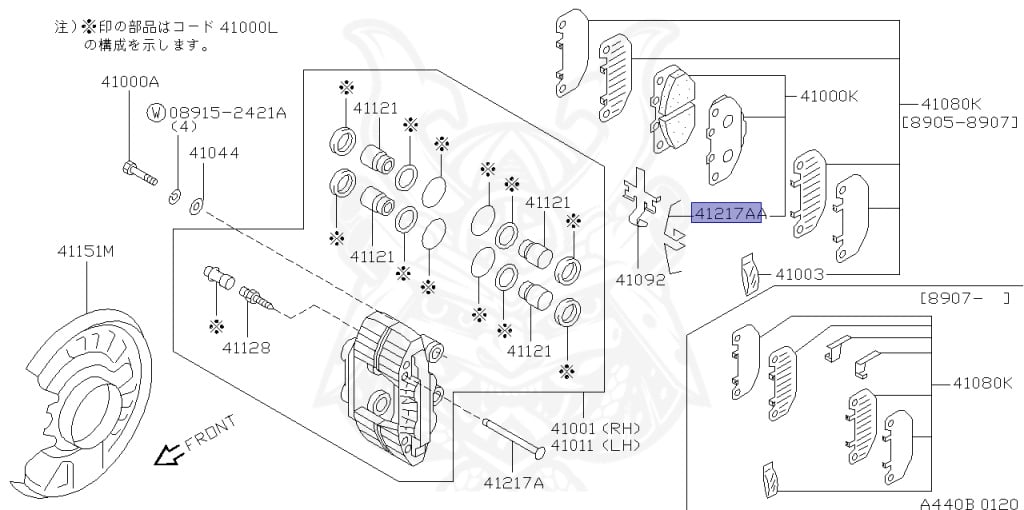 Nissan - Skyline - R32 GTS-t/4 - HCR32 - 1991 - GTST. Type M - 2-door sports coupe (2K) - Hi-Cas 2-Link (HI.2WD) - AUTOMATIC-FLOOR SHIFT(AT.F4) - RB20DET