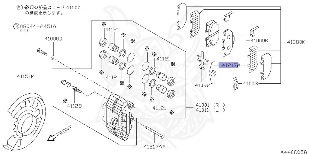Nissan - Skyline GT-R - BNR32 - 1993 - GT-R - 2-door sports coupe (2K) - Hi-cast 4-link (HI.4WD) - MANUAL TRANS 5-SPEED(MT.F5) - RB26DETT