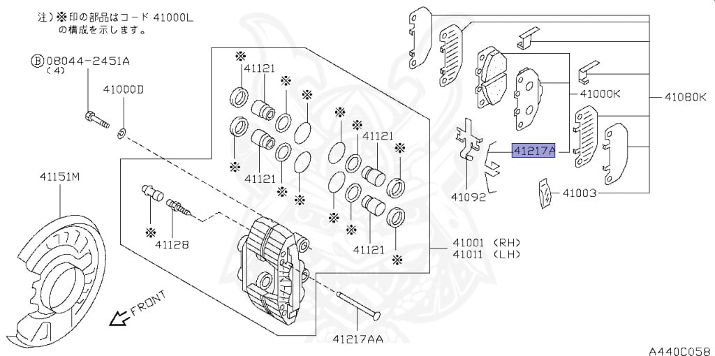 Nissan - Skyline GT-R - BNR32 - 1992 - GT-R - 2-door sports coupe (2K) - Hi-cast 4-link (HI.4WD) - MANUAL TRANS 5-SPEED(MT.F5) - RB26DETT