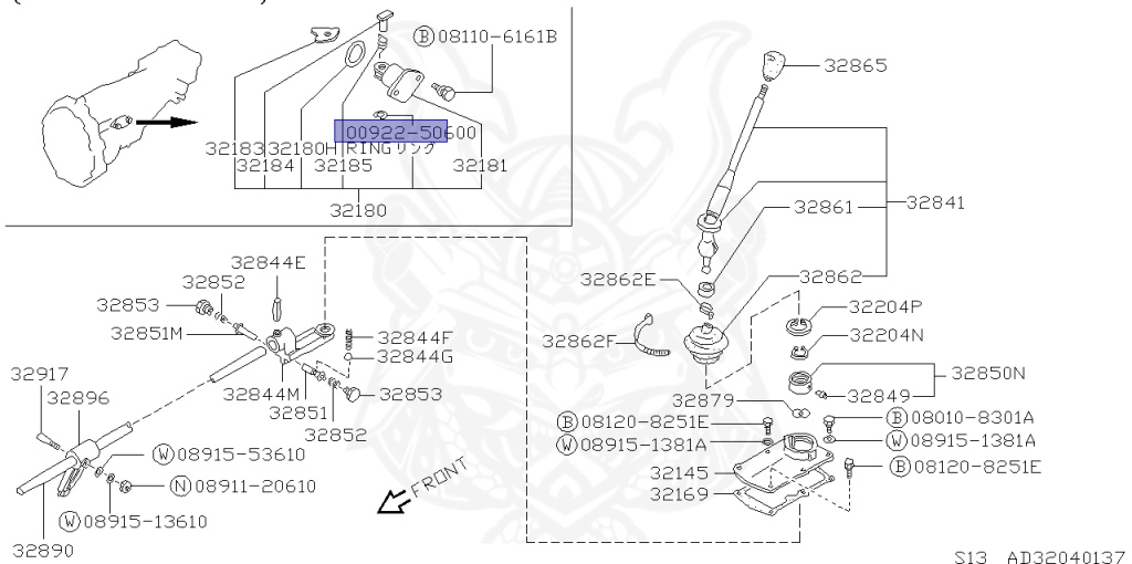 Nissan - Silvia - S13 - 1993 - K'S - HARDTOP(K) - MANUAL TRANSMISSION(MT) - TWO WHEELS STEERING(2WS) - SR20DT
