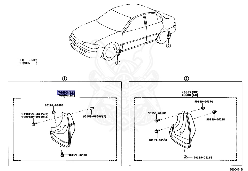 Toyota - Corolla - AE101 - 1991 - GT TYPE - 4-DOOR(SEDAN) - Manual - 4AGE