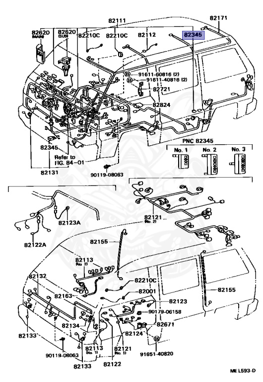 90980-12303 Parking Sensor Connector For Toyota Camry