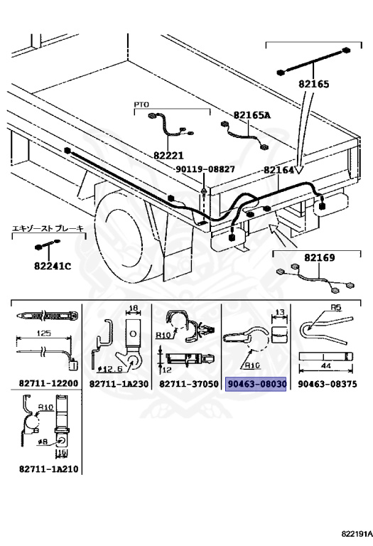 Toyota - Dyna - BU107 - 1999 - TRUCK - Manual - 15BF