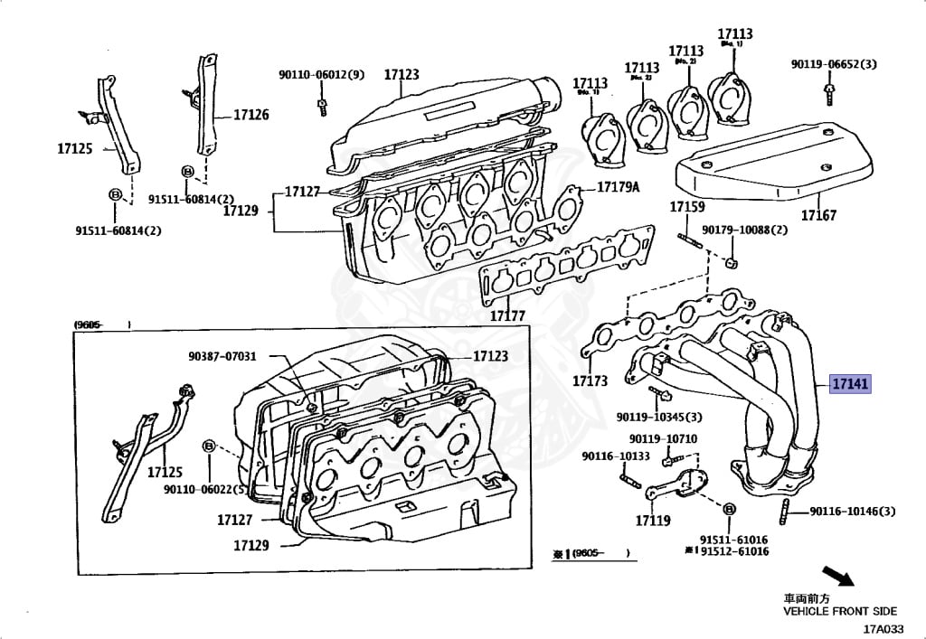 Toyota - Corolla - AE101G - 1996 - BZ-TOURING TYPE - WAGON - Manual - 4AGE