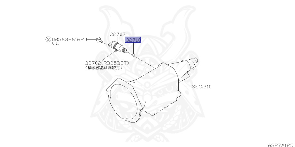 Nissan - Skyline - R34 25GT - ENR34 - 1998 - 25GT - 4 DOOR SEDAN(4S) - AUTOMATIC-FLOOR SHIFT(AT.F4) - No high-speed casters, 2-link drive (IRS.2WD) - RB25DE