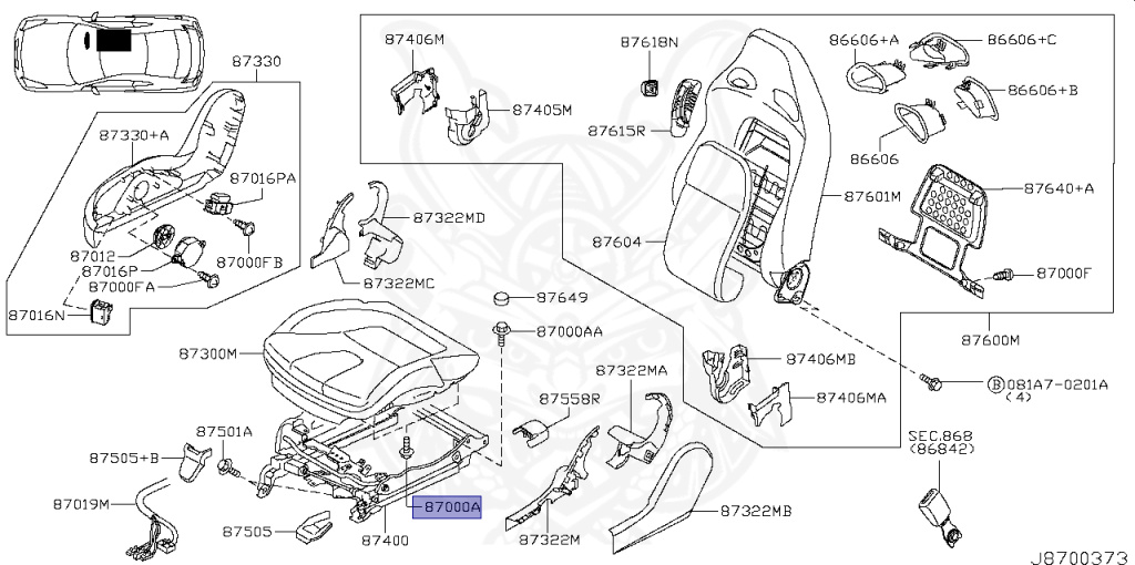 Nissan - GT-R - R35 - 2009 - PREMIUM GRADE - COUPE(C) - GR6 DUAL CLUTCH TRANS(GR6) - VR38DETT