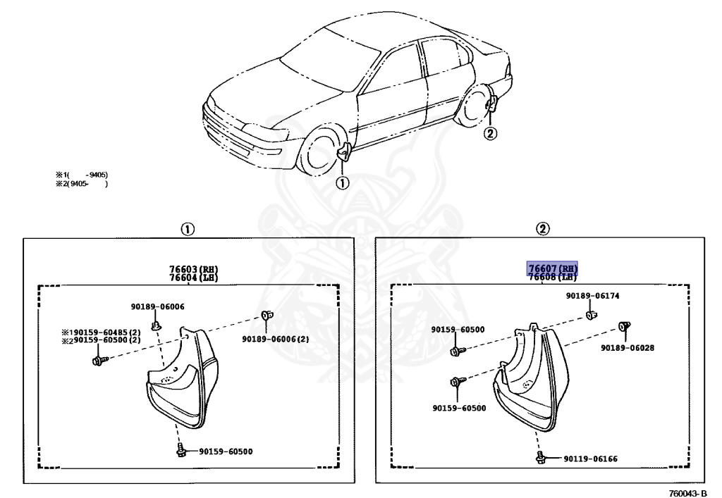 Toyota - Corolla - AE101 - 1991 - GT TYPE - 4-DOOR(SEDAN) - Manual - 4AGE
