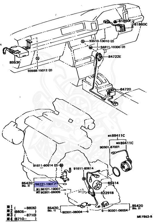 その他 sho 96721-19017 - Toyota - O-Ring (for Transmission Solenoid