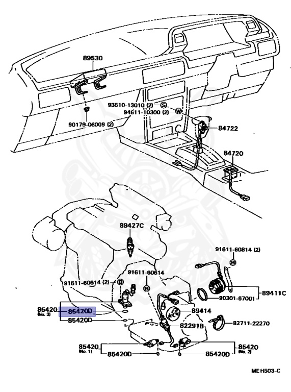 96721-19017 - Toyota - O-Ring (for Transmission Solenoid) - Nengun
