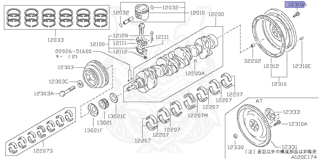 Nissan - Skyline - R34 GT - HR34 - 1999 - 20GT - 2 door hard top (2K) - MANUAL TRANS 5-SPEED(MT.F5) - High cast, 2-link (IRS.2WD) - RB20DE