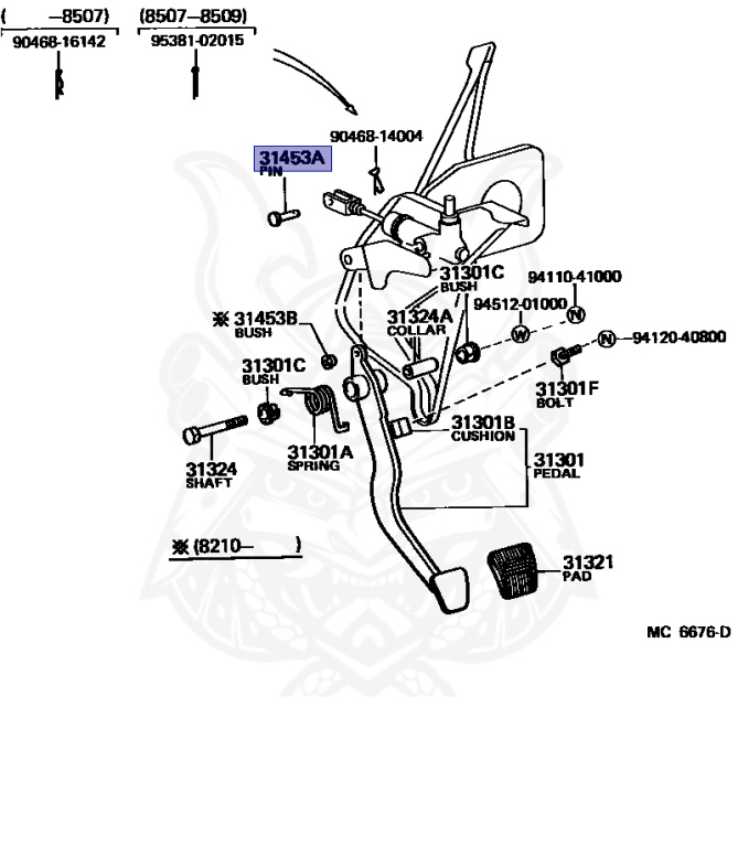 Toyota - LiteAce - YM21G - 1983 - XL TYPE - WAGON - Manual - 2YU