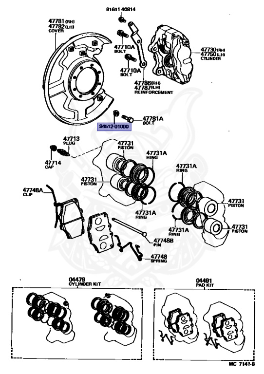94512-01000 - Toyota - Washer - Nengun Performance