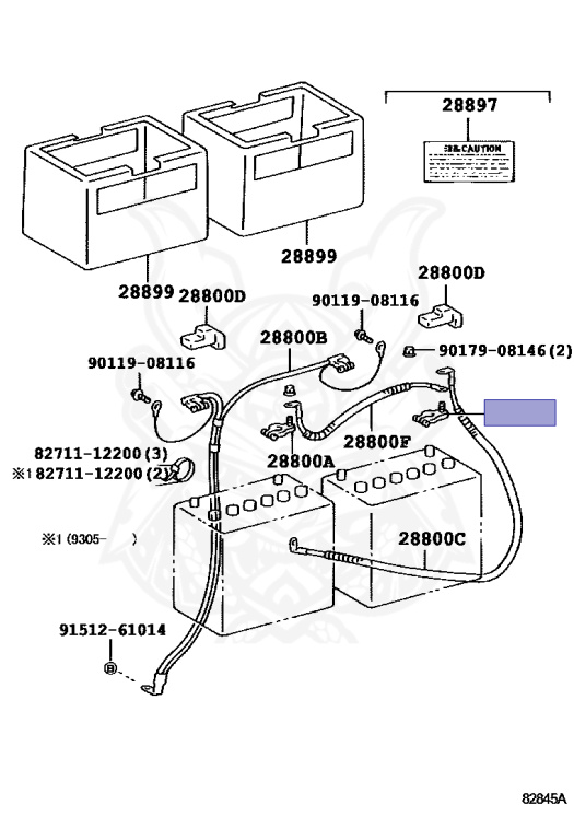 90982-05031 - Toyota - Positive Battery Terminal - Nengun Performance
