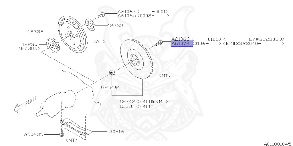 Subaru - Legacy B4 - BE5 - Jan-1998 - Dec-2001 - RSK - Sedan - F4WD - 5-speed manual transmission - Right hand - EJ20