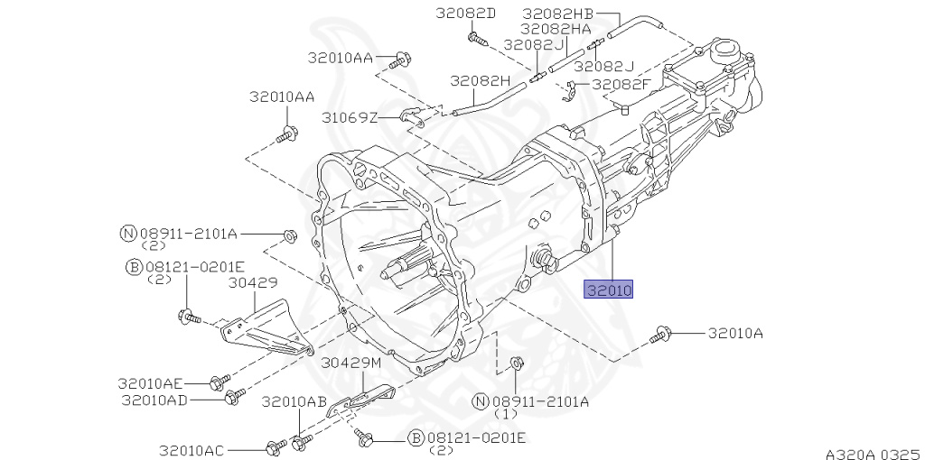 32010-AA520 - Nissan - Manual Transmission - Nengun Performance