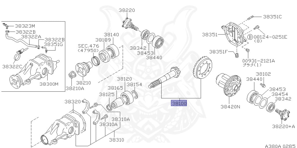 Nissan - Silvia - S15 - 2001 - SPEC R - HARDTOP(K) - AUTOMATIC-FLOOR SHIFT(AT.F4) - TWO WHEELS STEERING(2WS) - SR20DET