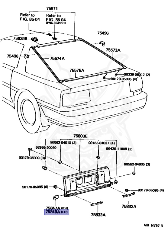 Toyota - Supra A70 MKIII - MA70 - 1990 - GT TURBO TYPE - LIFTBACK (AERO TOP) - Manual - 7MGTEU