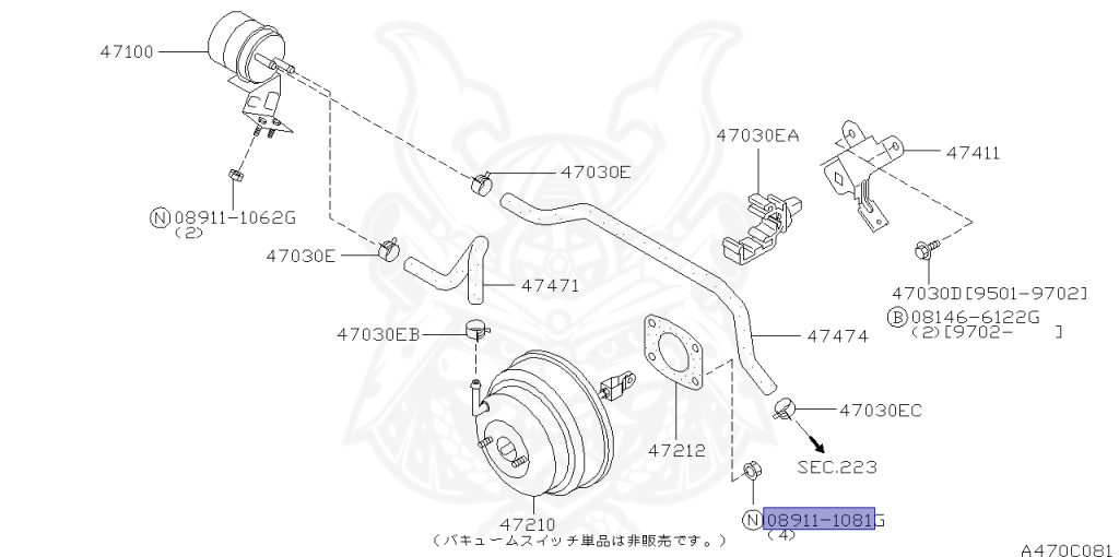 Nissan - Skyline GT-R - BCNR33 - 1995 - GTR/V - 2 door hard top (2K) - 4 WHEEL DRIVE(4WD) - MANUAL TRANS 5-SPEED(MT.F5) - HICAS - RB26DETT